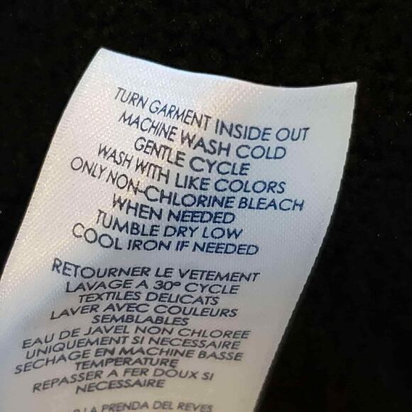 Chaps Sport Fleece Jacket Plus Size 3X Aztec Southwestern Full Zip LS - Picture 10 of 11